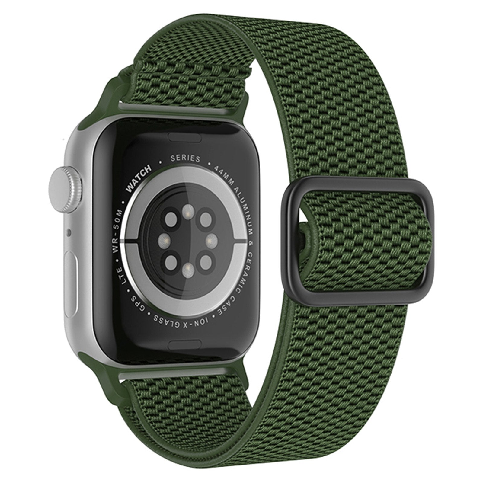For Apple Watch Series 9 8 7 41mm 6 5 4 SE (2023) SE (2022) SE 40mm 3 2 1 38mm Textured Wristband Nylon Watch Strap Replacement with Adjustable Buckle For Apple Watch Series 9 8 7 41mm 6 5 4 SE (2023) SE (2022) SE 40mm 3 2 1 38mm Textured Wristband Nylon Watch Strap Replacement with Adjustable Buckle
